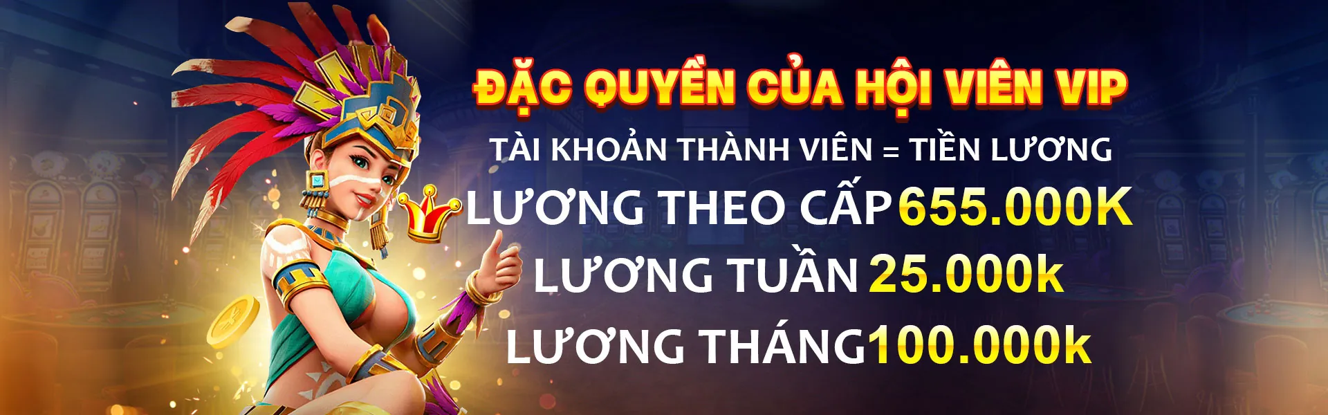 Chương trình VIP độc quyền cho người chơi game nổ hũ